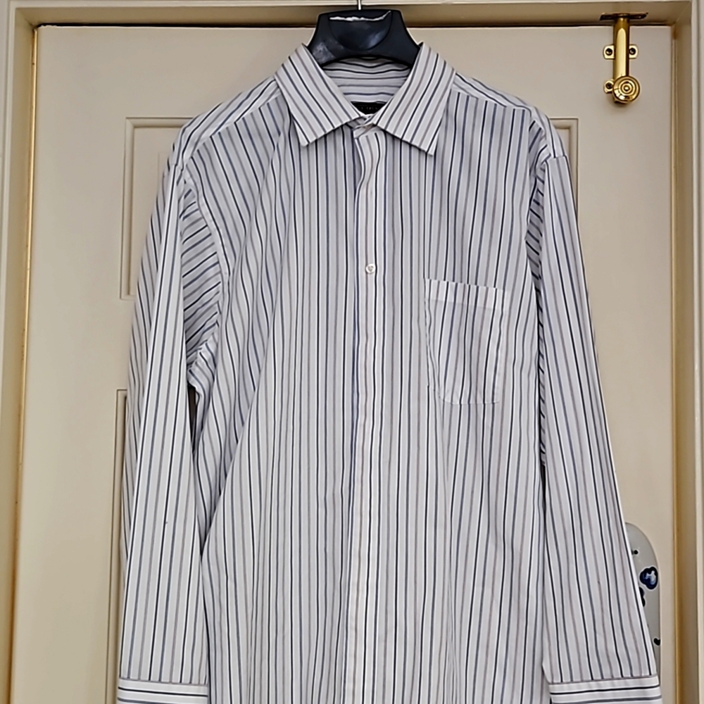 NWOT, Donald Trump, buttoned down, striped shirt